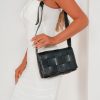 Clothing Koko | Dixie Black Woven Cross Body Bag