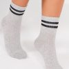 Clothing Impulse | Grey Stripe Sports Socks