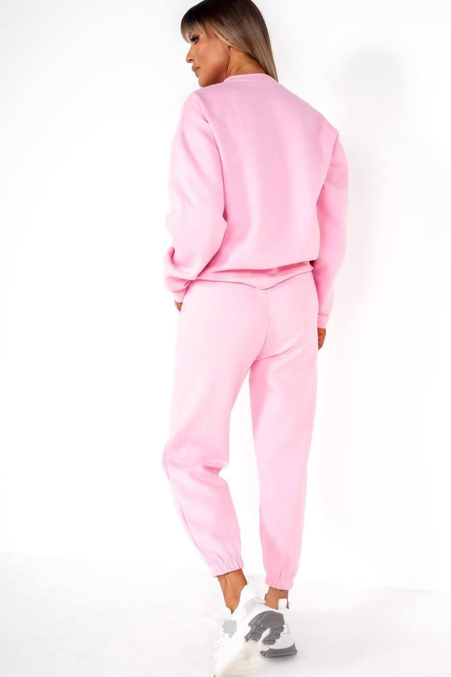 Clothing Style Wise | Casia Pink 'Los Angeles' Jogger Co Ord