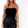 Clothing style wise | Merida Black Bandeau Bodysuit