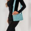 Clothing Koko | Dixie Blue Woven Cross Body Bag