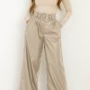 Clothing Willy Z | Shelby Stone Faux Leather Trousers