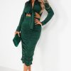 Clothing ally | Gabriella Green Diamante Skirt Co Ord