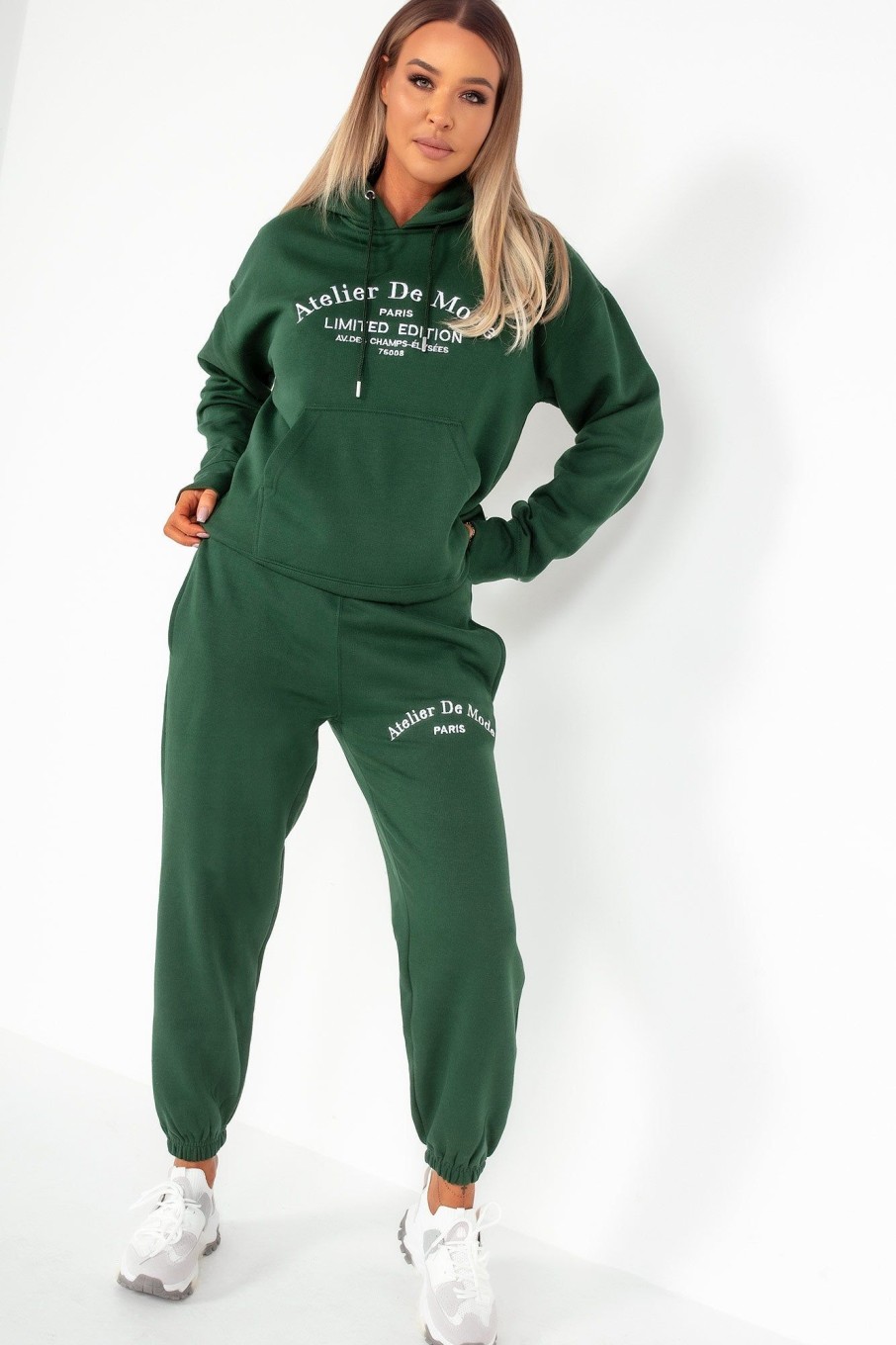 Clothing Style Wise | Nataly Green 'Atelier Dm' Jogger Co Ord