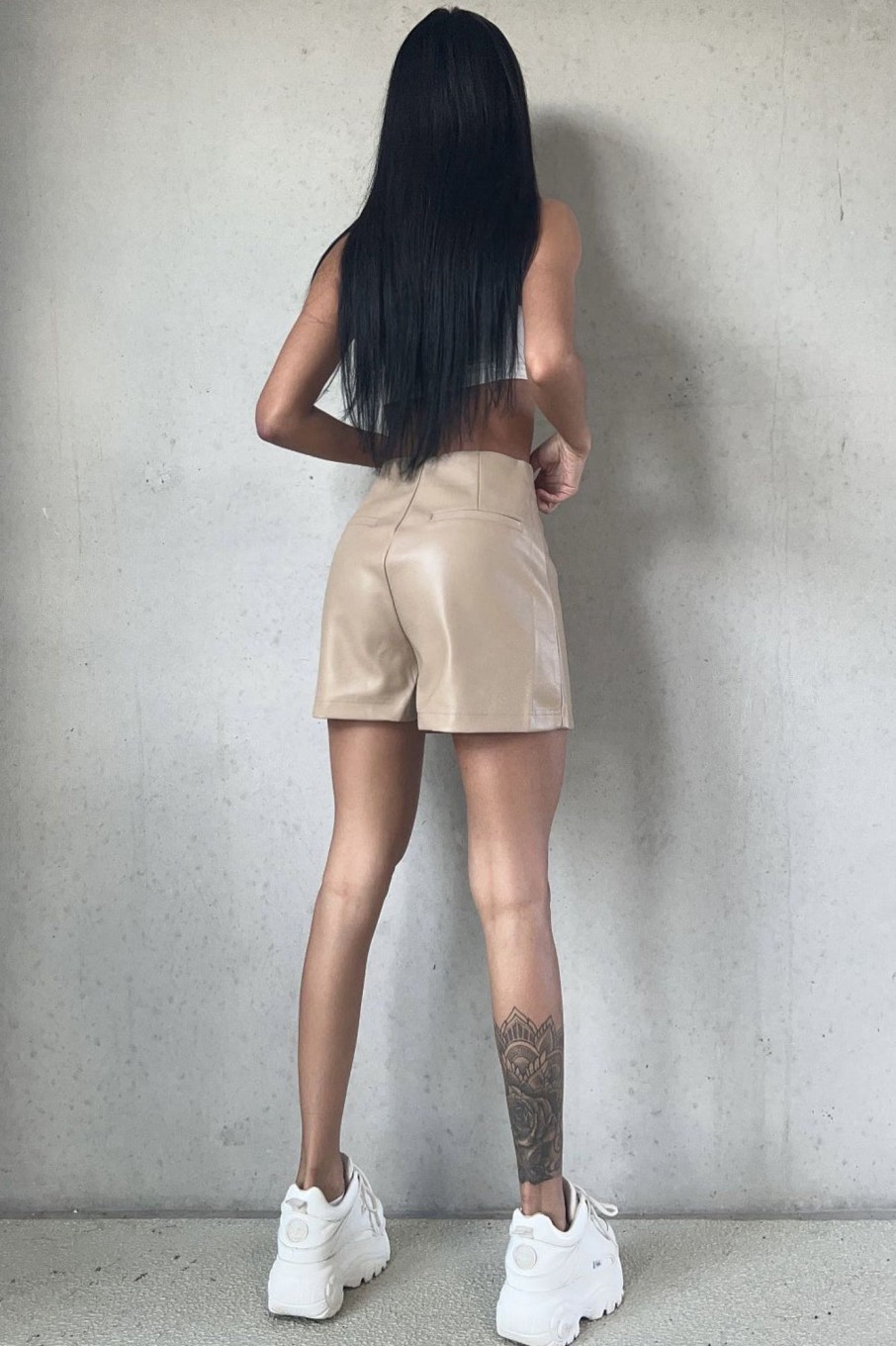 Clothing Redial | Alannah Stone Faux Leather Skort