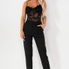 Clothing Madison Paris | Jenna Black Tailored Trousers