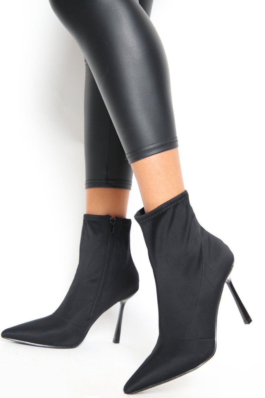 Clothing No Doubt | Clodagh Black Sock Boots