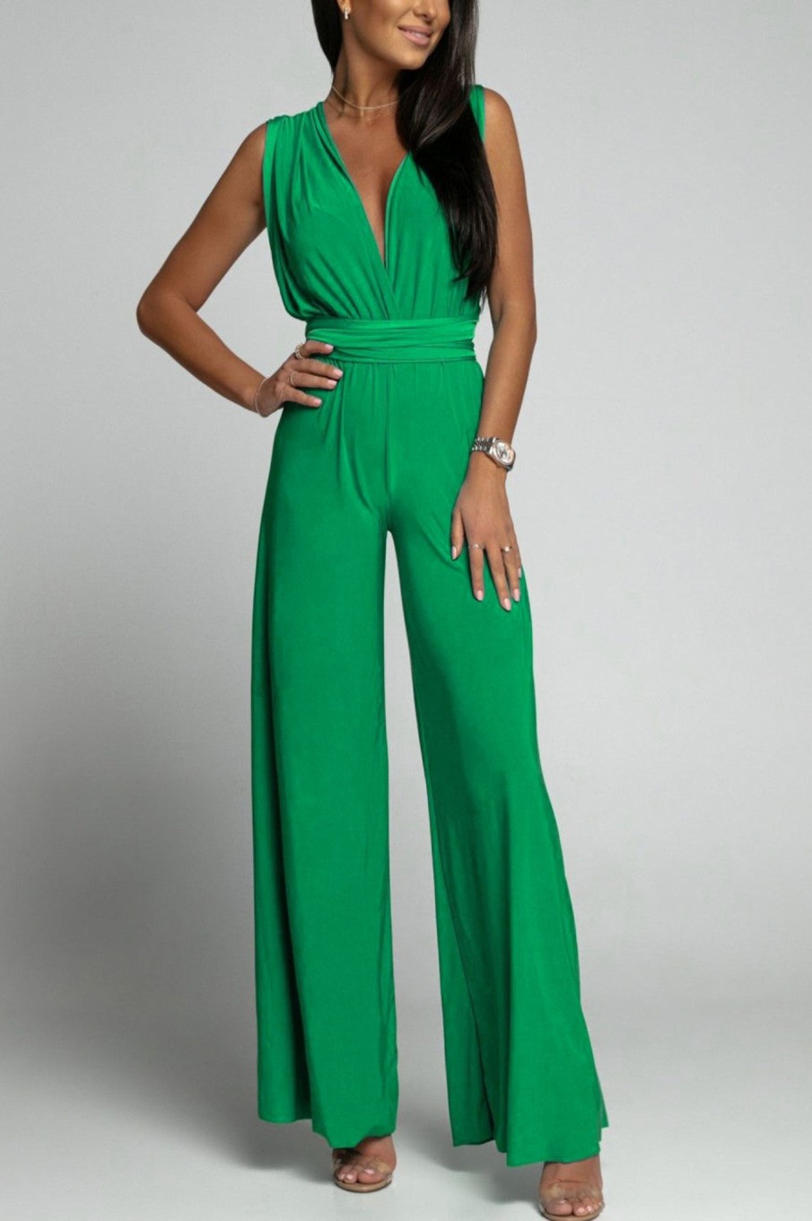 Clothing Estee Brown | Sydney Green Multiway Jumpsuit